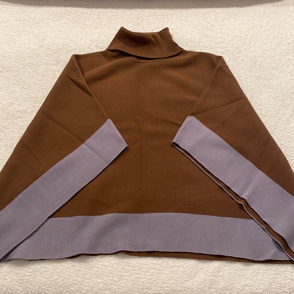 Ann Taylor Turtleneck Poncho